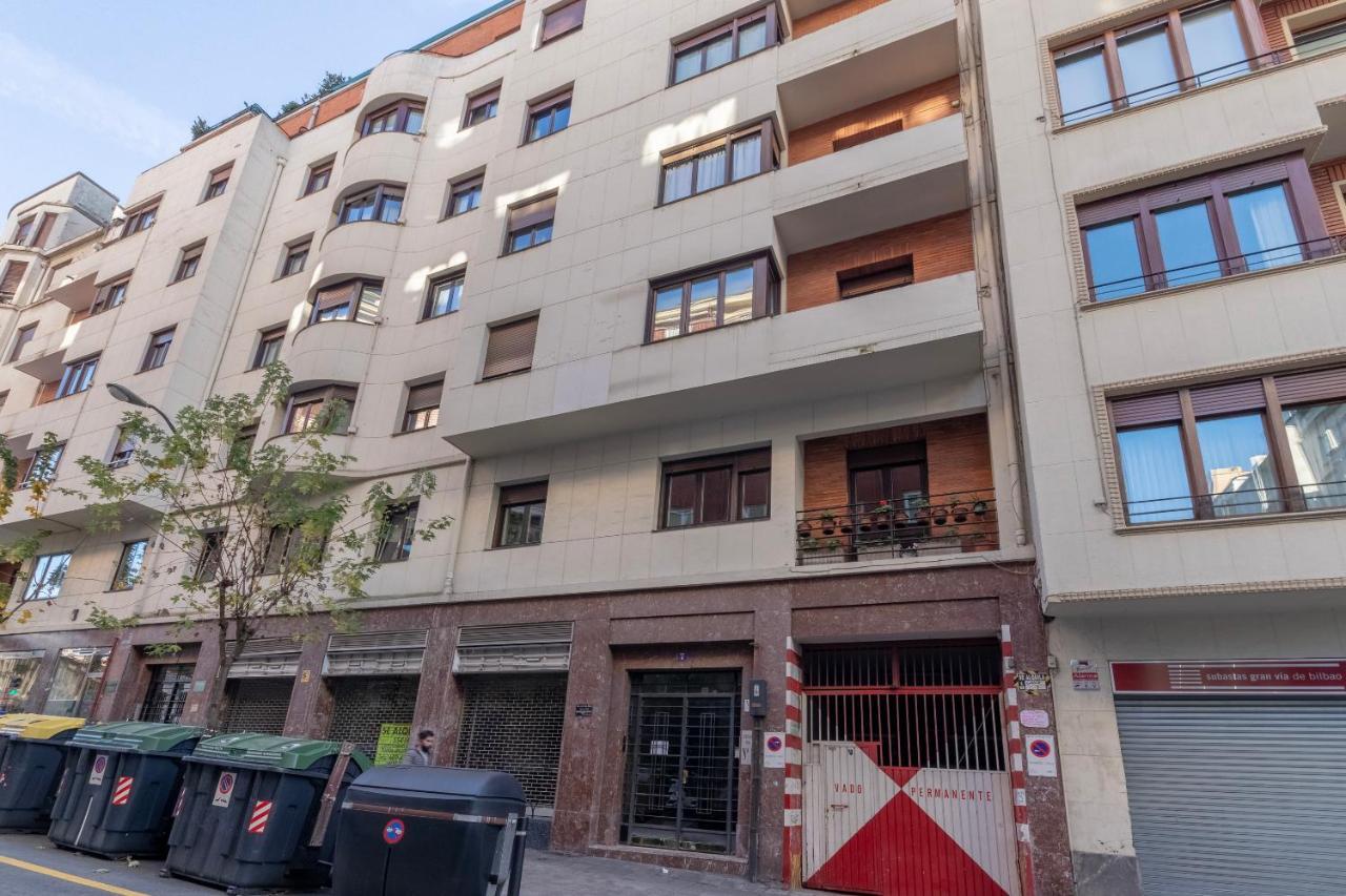 Apartamento Recién reformado en el centro parking Bilbao Exterior foto